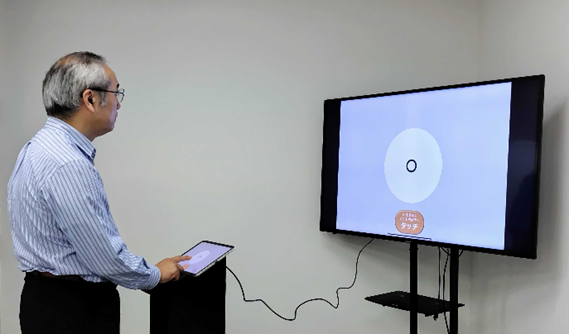 大画面表示でイベント活用が可能